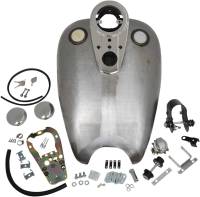 Drag Specialties - Drag Specialties QuickBob Extended Dash-Style Rubber-Mount Gas Tank Kit - DS-391348 - Image 1