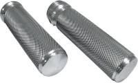 Joker Machine - Joker Machine Sensor-Type Knurled Handgrips - Clear Anodized - 03-89CL - Image 1