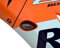 Hotbodies Racing - Hotbodies Racing Flush Mount Front Turn Signals - Smoke - H04RR-SIG-SMK - Image 1