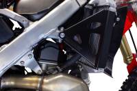 Works Connection - Works Connection Radiator Brace - Black - 18-B710 - Image 2