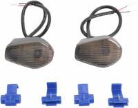 Hotbodies Racing - Hotbodies Racing Flush Mount Front Turn Signals - Smoke - S04GS-SIG-SMK - Image 2