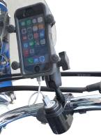 Gears - Gears Dual USB Port Charger with 1in. Ball Mount - Black - 100366-1 - Image 2