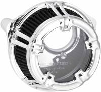 Arlen Ness - Arlen Ness Method Clear Sucker Air Cleaner Kit - Chrome - 18-970 - Image 1