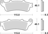 SBS - SBS LS Sintered Brake Pads - 736LS - Image 2