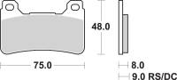 SBS - SBS DC Dual Carbon Brake Pads - 809DC - Image 2