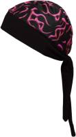 Schampa - Schampa Z-Wraps Stretch Headwrap - BNDNA003-26 - Purple Flame - OSFM - Image 2