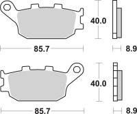 SBS - SBS HF Ceramic Brake Pads - 657HF - Image 2