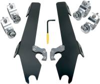 Memphis Shades - Memphis Shades Trigger-Lock Mount Kit for Batwing Fairing - Black - MEK1930 - Image 2