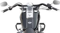 LA Choppers - LA Choppers 1-1/4in. Big Johnson FL Handlebar - Black - LA-7303-01B - Image 2