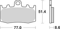 SBS - SBS HS Sintered Brake Pads - 796HS - Image 2