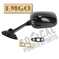 Emgo - Emgo OEM Style Mirror - Carbon Fiber - Left - 20-69724 - Image 2
