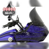Klock Werks - Klock Werks 14in. Flare Windshield - Dark Smoke - KWW-01-0257 - Image 1