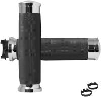 Avon Grips - Avon Grips Custom Contour Grips - Chrome - MT-CC-85-CH - Image 1
