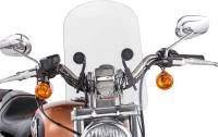 Slipstreamer - Slipstreamer HD-3 Tombstone Windshield - Clear - HD-3-CLEAR - Image 1