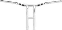 Biltwell Inc. - Biltwell Inc. 1in. Tyson XL Pullback 14in. Handlebar - Chrome - 6264-1053 - Image 1