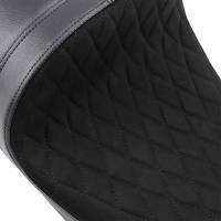 Drag Specialties - Drag Specialties EZ-On Mount Low-Profile Solo Seats - Faux Suede Diamond Stitch - 0801-1255 - Image 3