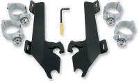 Memphis Shades - Memphis Shades Trigger-Lock Mount Kit for Batwing Fairing - Black - MEK1928 - Image 2