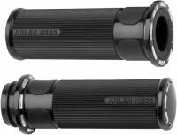 Arlen Ness - Arlen Ness Fusion Series Grips - Slot Track - Black - 07-303 - Image 1