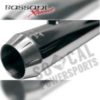 Bassani Manufacturing - Bassani Manufacturing Polished Billet End Cap with 1/2in. Lip for Short Mufflers - ENDCAP-SM - Image 2