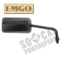 Emgo - Emgo Eurosport Mirror - Black, Standard 10mm Threads - 20-97131 - Image 2