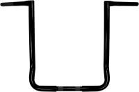 LA Choppers - LA Choppers 1-1/4in. Twin Peaks Touring Bagger Handlebar - 18in. - Black Powdercoat - LA-7361-18B - Image 1