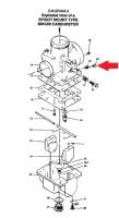 Mikuni - Mikuni Air Adjusting Screw - VM20/214 - Image 2