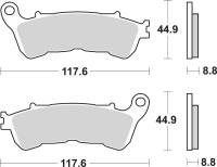SBS - SBS HS Sintered Brake Pads - 828HS - Image 2