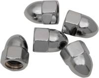 Drag Specialties - Drag Specialties Chrome Acorn Nuts- 1/2in.-13 - MPB111 - Image 1