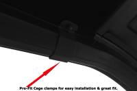 Spike Powersports - Spike Powersports Roof - Solid Black - 88-9220BBS - Image 3