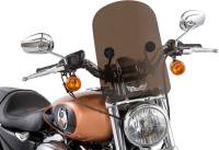 Slipstreamer - Slipstreamer HD-3 Tombstone Windshield - Smoke - HD-3-SMOKE - Image 1