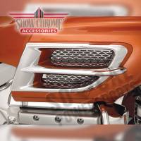 Show Chrome - Show Chrome Chrome Side Fairing Accent Grille - 52-682 - Image 2