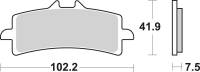 SBS - SBS HS Sintered Brake Pads - 841HS - Image 2