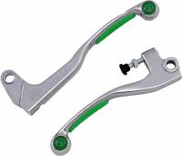 Moose Racing - Moose Racing Competition Lever Set - Green - 1SGWE49 - Image 1