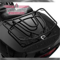 Show Chrome - Show Chrome Tour Trunk Luggage Rack - Black Satin - 41-355BK - Image 2