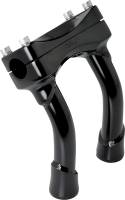 Biltwell Inc. - Biltwell Inc. O/S Murdock Riser - 6in. - Black - 6414-201-06 - Image 1