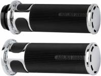 Arlen Ness - Arlen Ness Fusion Series Grips - Slot Track - Chrome - 07-300 - Image 2