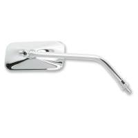 Emgo - Emgo Universal Rectangular Mirror - Chopper - Die-Cast - 10mm Thread - Right - 20-34816 - Image 1