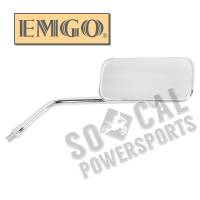 Emgo - Emgo Universal Rectangular Mirror - Chopper - Die-Cast - 10mm Thread - Right - 20-34816 - Image 2