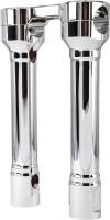 Thrashin Supply Company - Thrashin Supply Company Hole Shot Riser Kit - Chrome - 8in. - TSC-8100-3 - Image 2