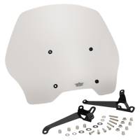 Show Chrome - Show Chrome Adjustable Windscreen - Smoke - 20-402 - Image 1