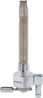 Pingel - Pingel Power-Flo Petcock - 90deg. Outlet Facing Inward - Chrome - 6211-CH - Image 1