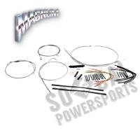 Magnum - Magnum Stainless Steel XR Handlebar Installation Kit for 15-17in. Ape - 589442 - Image 1