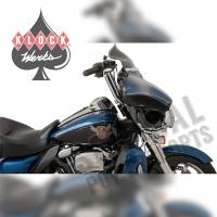 Klock Werks - Klock Werks Flare Windshield - 8.5in. - Dark Smoke - KWW-01-0210-2014 - Image 3