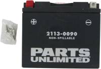 Parts Unlimited - Parts Unlimited AGM Factory Activated Maintenance-Free Battery - CT12B-4 - Image 3