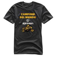 Alpinestars - Alpinestars Del Mondo Tee Shirt - 101773209-10-2X - Black - 2XL - Image 1