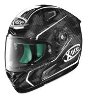 X-lite - X-lite X-802RR Marquetry Helmet - XF-1-XT0041 - Carbon White - Small - Image 1