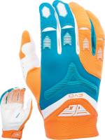 Fly Racing - Fly Racing Evolution 2.0 Gloves (2017) - 370-11707 - Orange/Dark Teal - 7 - Image 1