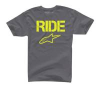 Alpinestars - Alpinestars Ride Solid T-Shirt - 10257200718M - Charcoal - Medium - Image 1