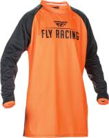 Fly Racing - Fly Racing Windproof Technical Jersey - 370-8072X - Flo Orange - 2XL - Image 1