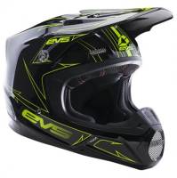 EVS - EVS Pinner Graphics Youth Helmet - H16T3P-BKHVY-YS - Black/Hi-Viz Yellow - Small - Image 1